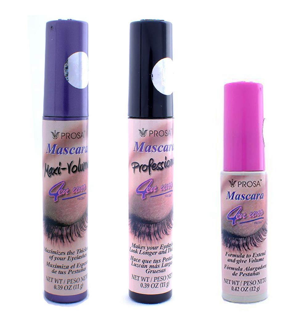 Mascara PROSA Maxi Volume 4 en 1 pour des cils plus longs et définis