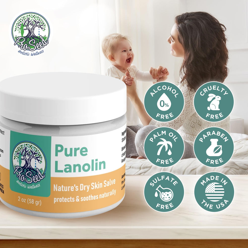Soin lanoline pour bébé chez ProSeed, douceur et peau sensible