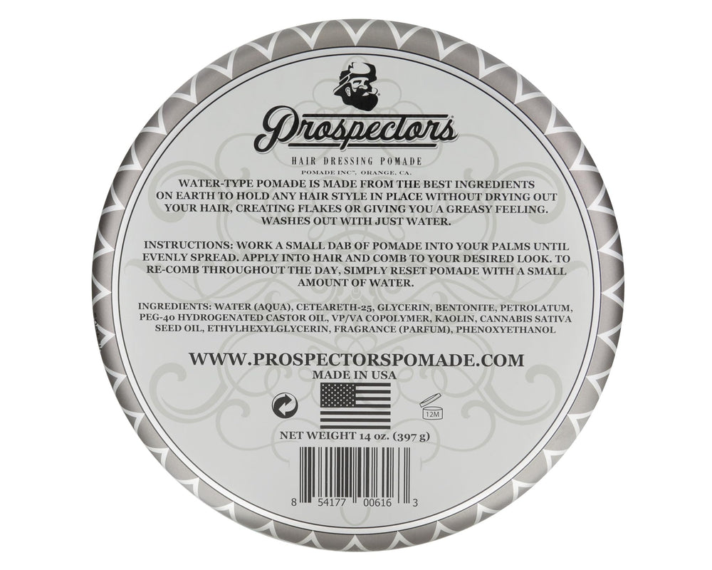 PROSPECTORS-coiffage-avec-peigne-pomade-argile-mate, résultat naturel et modelage facile.