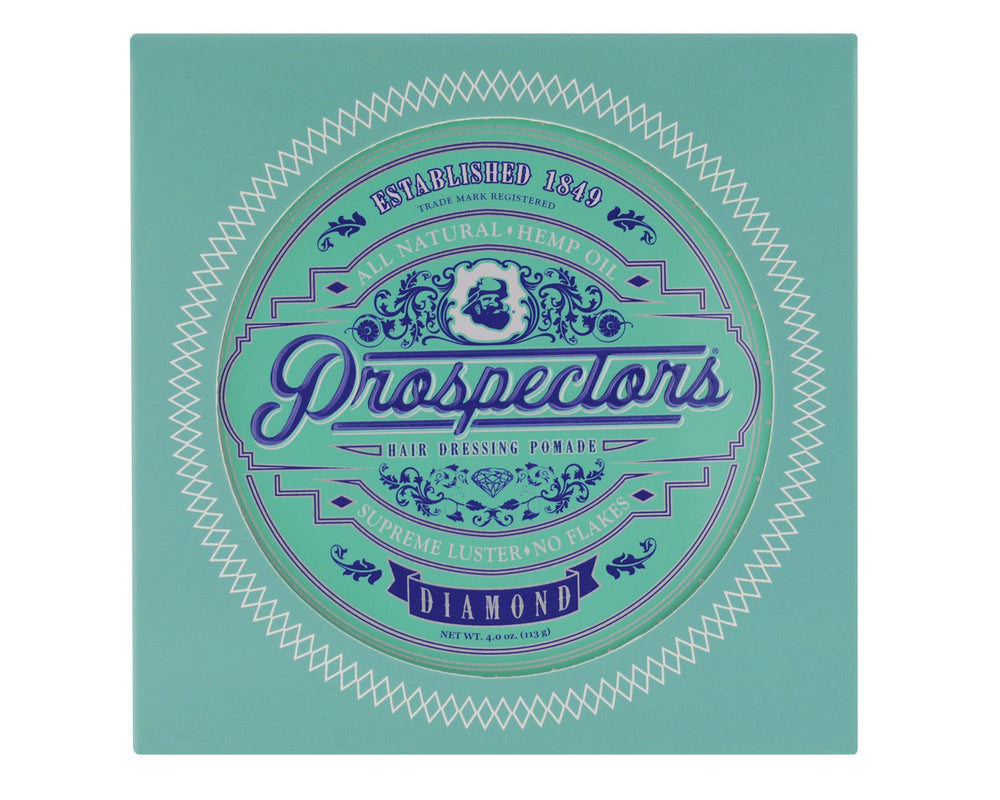 Texture crèmeuse de PROSPECTORS Diamond Hair Pomade pour une application fluide.