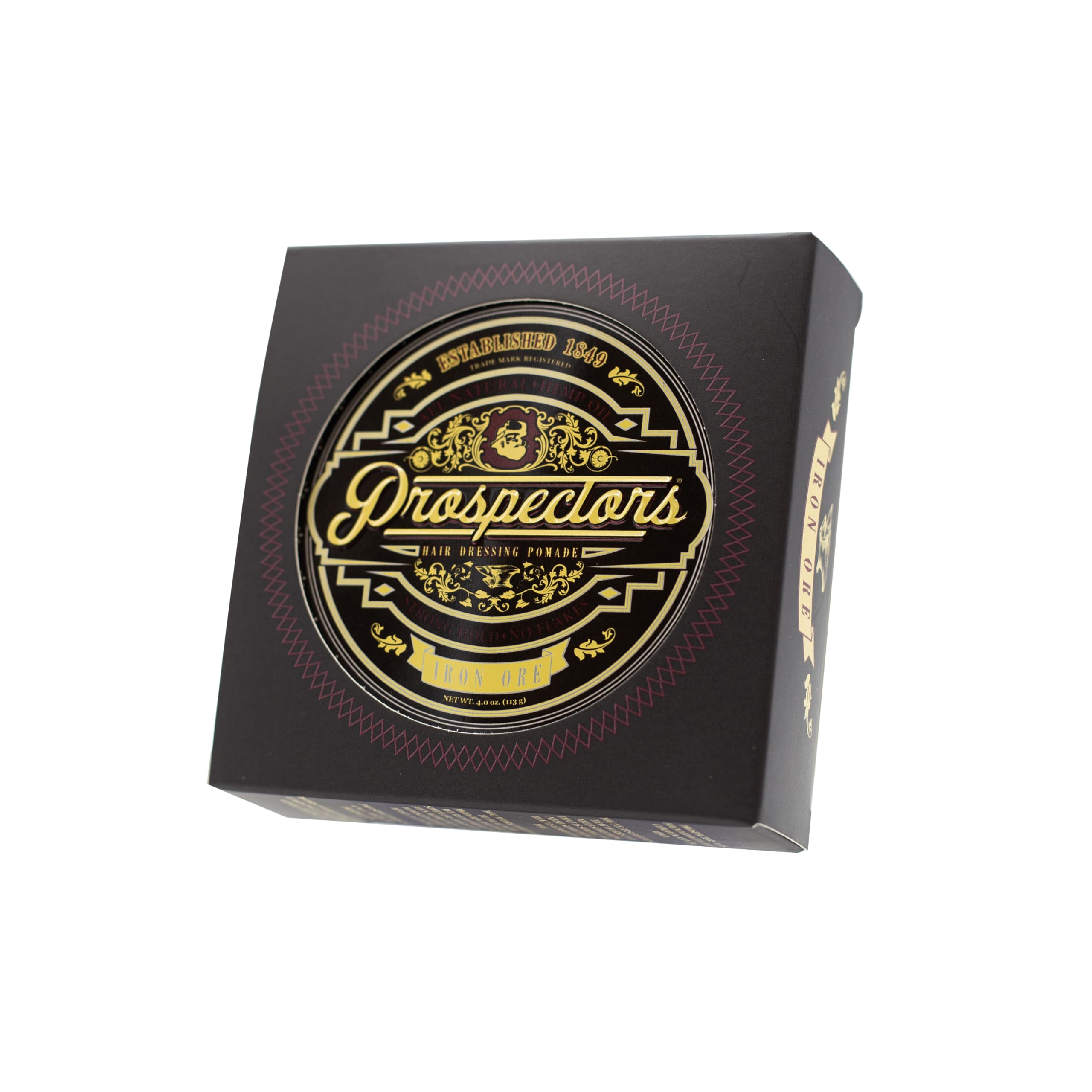 Prospectors Minerai de Fer pomade – contrôle précis pour différents styles.