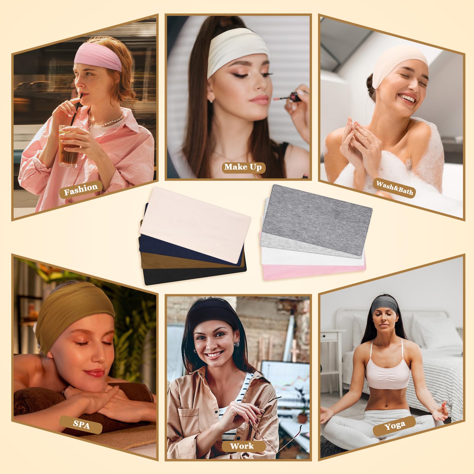 ProSuites bandeau-cheveux polyvalent sport, idéal pour course, yoga et gym.