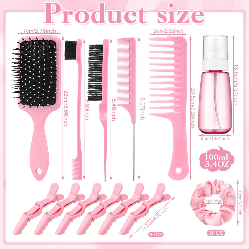 ProSuites brosse-lissage rose: fini lisse et uniforme.