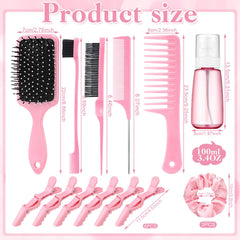 ProSuites brosse-lissage rose: fini lisse et uniforme.