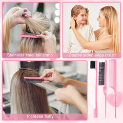 ProSuites pinces-cheveux rose: assurent la fixation durable de la coiffure.