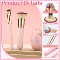 ProSuites poudre et puff rose, absorption contrôlée et fini uniforme.