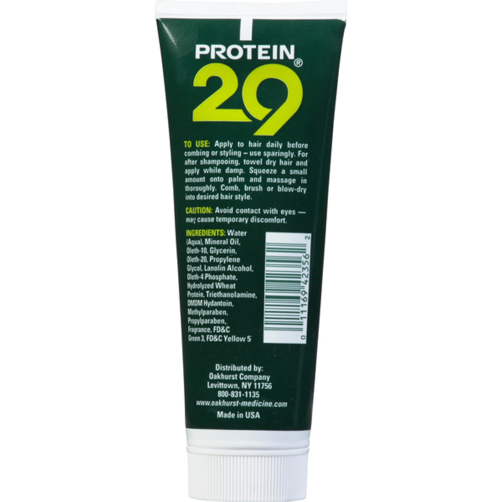 Parfum discret du gel clair Protein 29, expérience coiffante sans lourdeur.