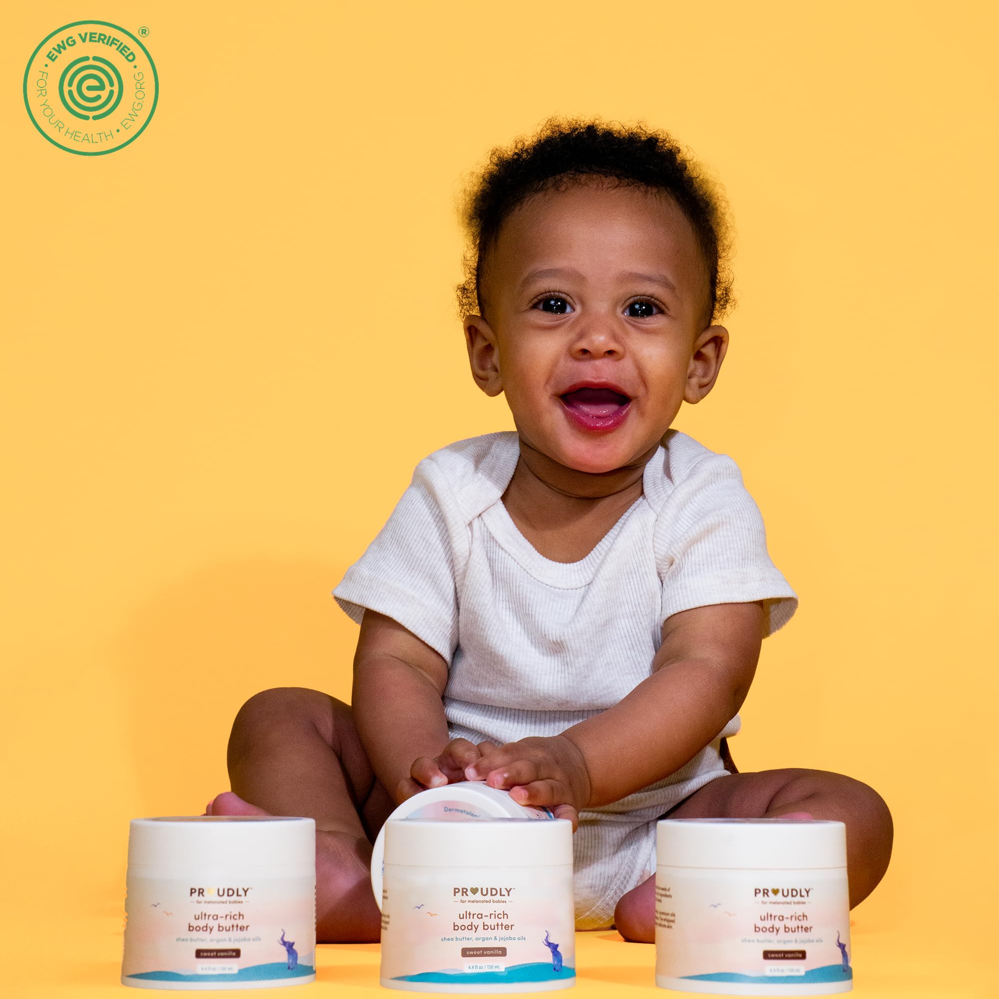 PROUDLY Ultra-Rich Body Butter – riches huiles de karité et d’Argan.
