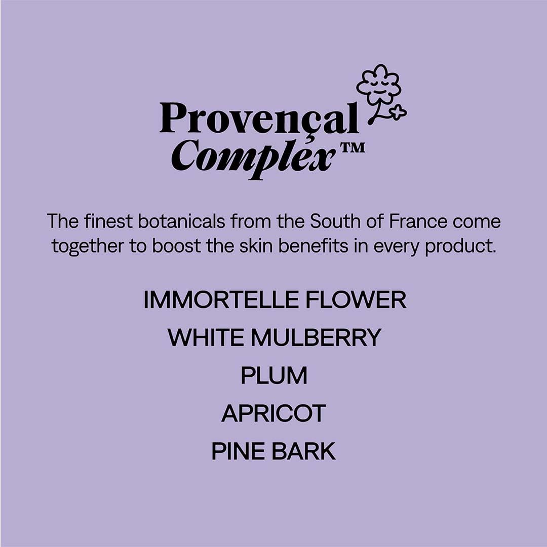 Complexe provençal inspire peau claire et nourrie dans Bare Lumière