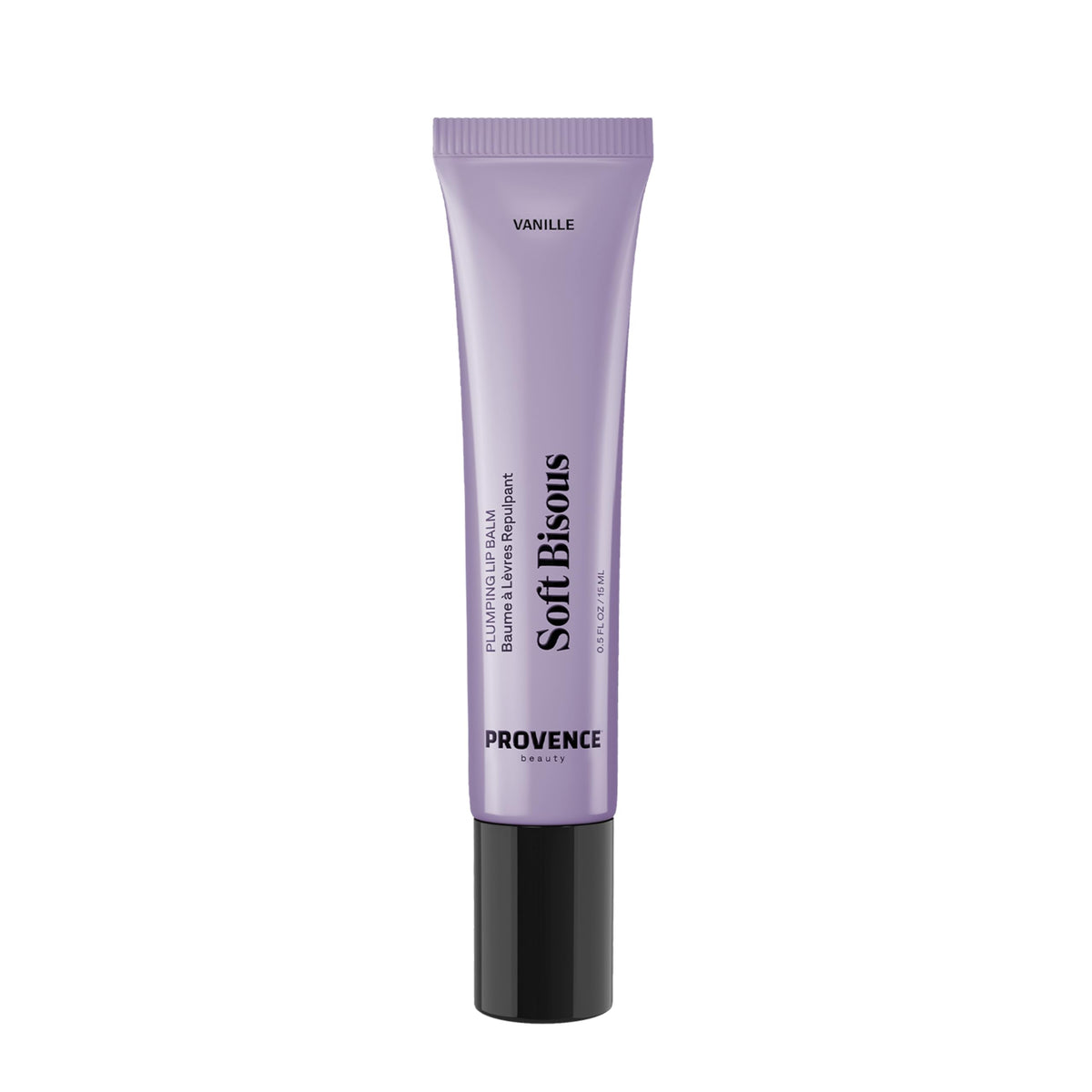 Baume à lèvres Provence Beauty Soft Bisous, emballage avant utilisation et hydratation pratique.