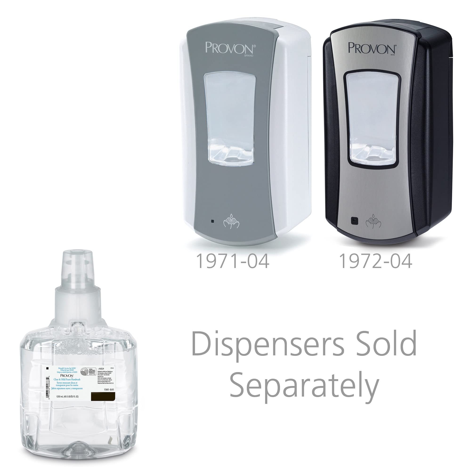 Recharge Provon LTX-12 1200 ml, longue durée pour bureaux et établissements.