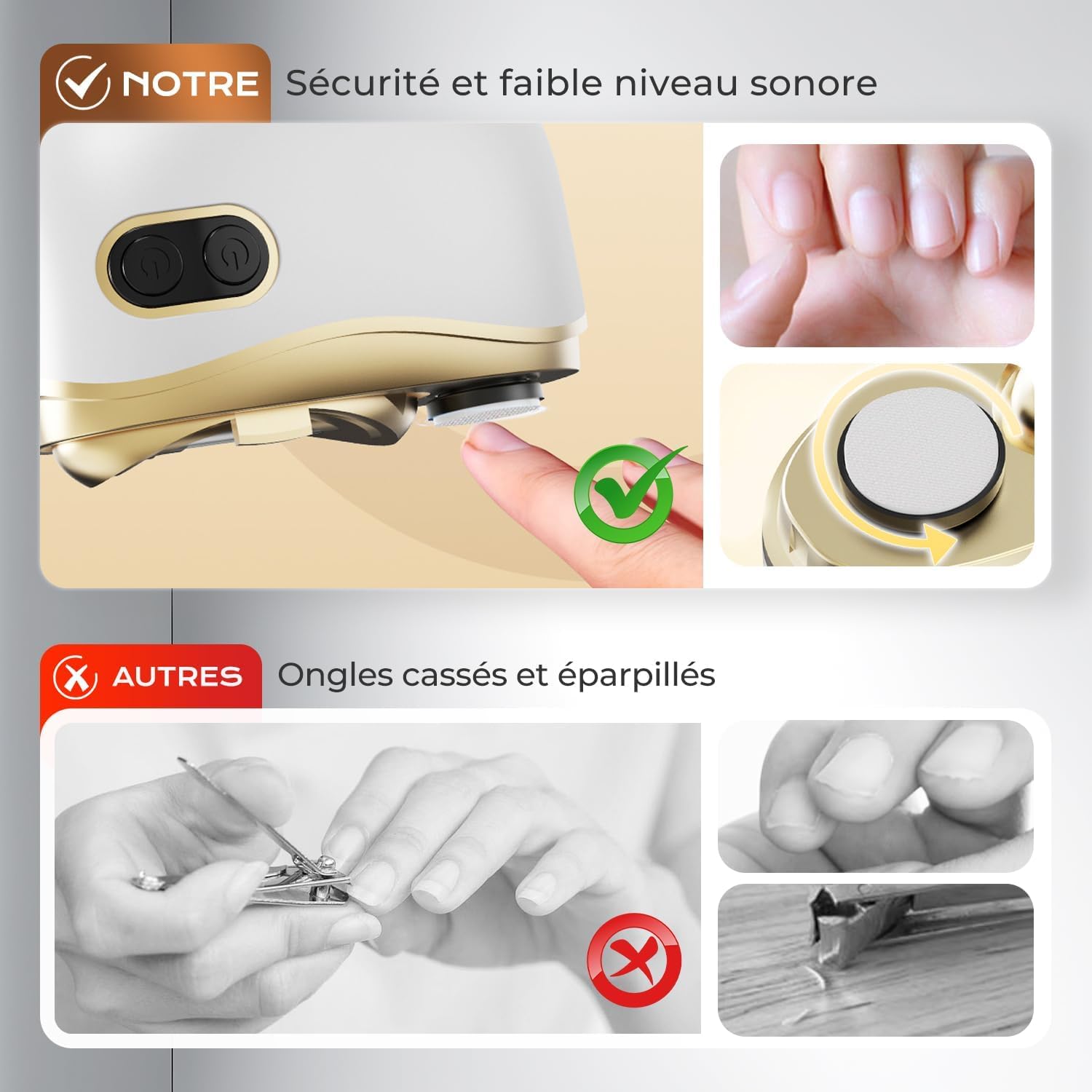 Psycat prise antidérapante texturée assure la stabilité lors de l'utilisation.