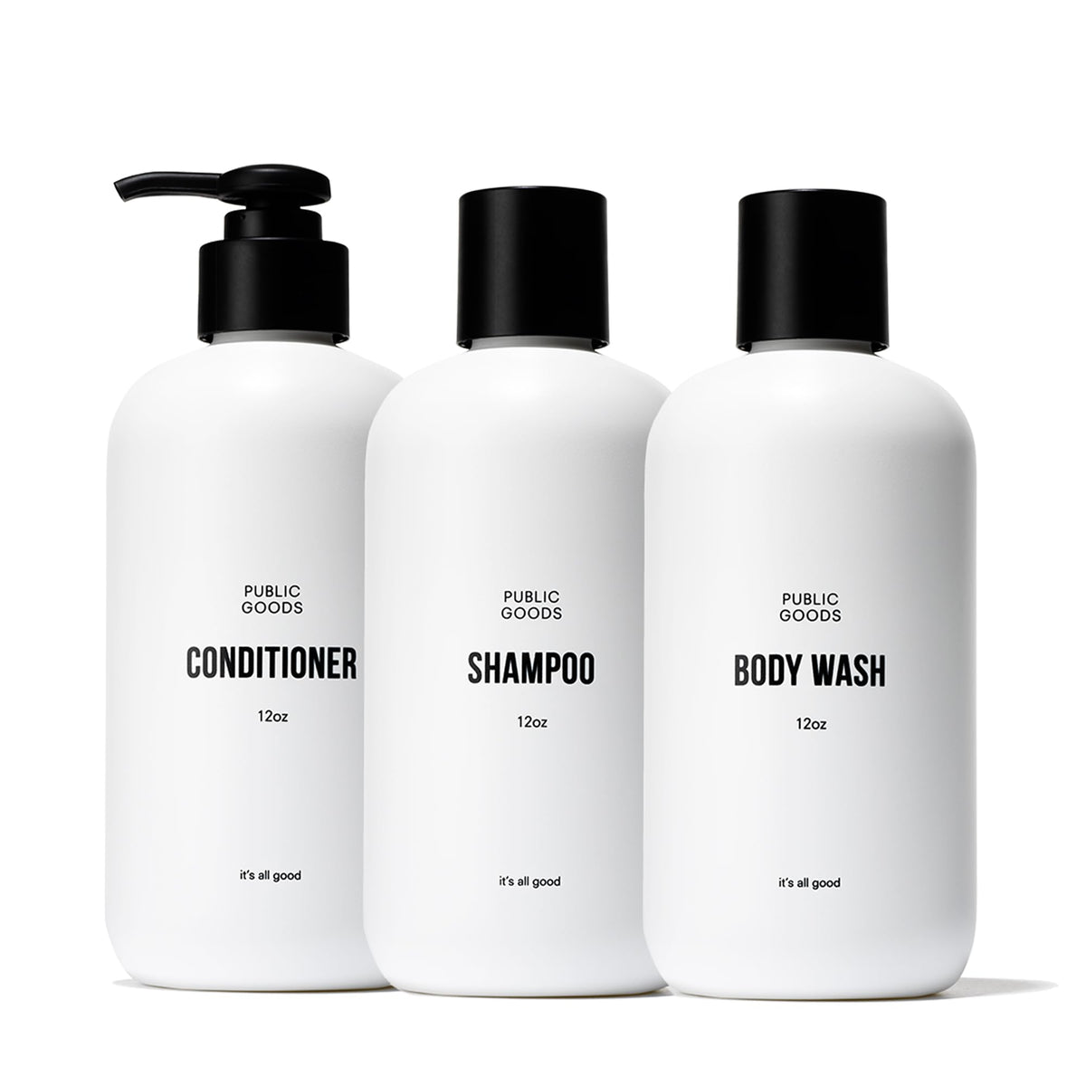 Public Goods Shampoing bouteille — hydratation douce et nettoyage en profondeur