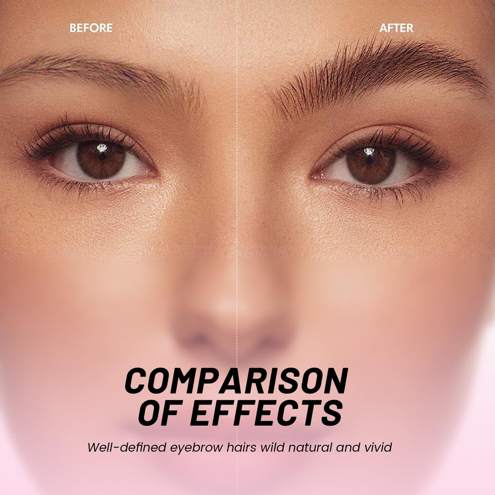 Utilisation facile pour débutants avec les sourcils naturels