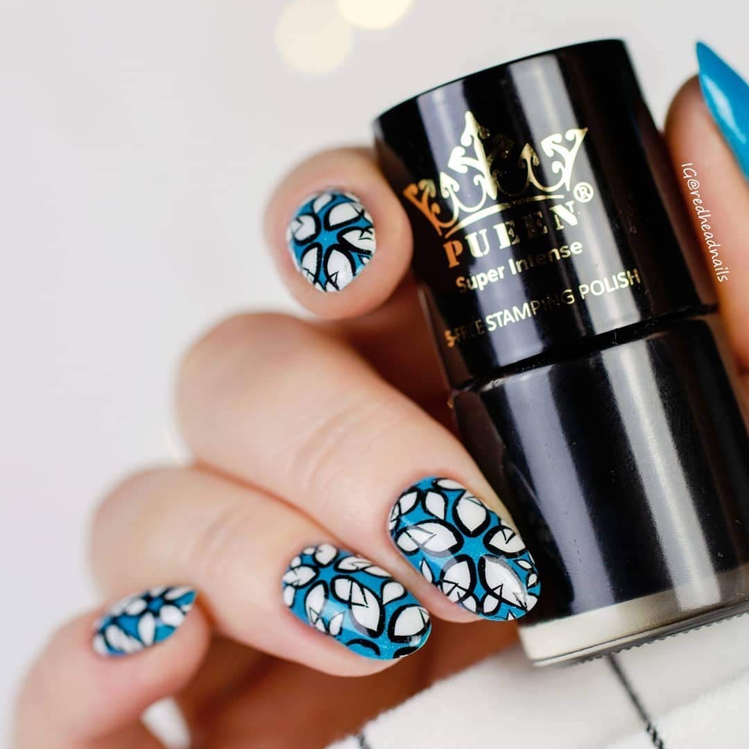PUEEN formule Big 5-Free, vernis tamponnage sûr pour ongles.