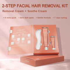 Kit soin apaisant visage PUILOG – soin hydratant et post‑épilation inclus