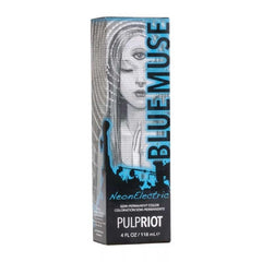 Pulp Riot Bleu Muse – teinte néon directe, couleur intense et durable.