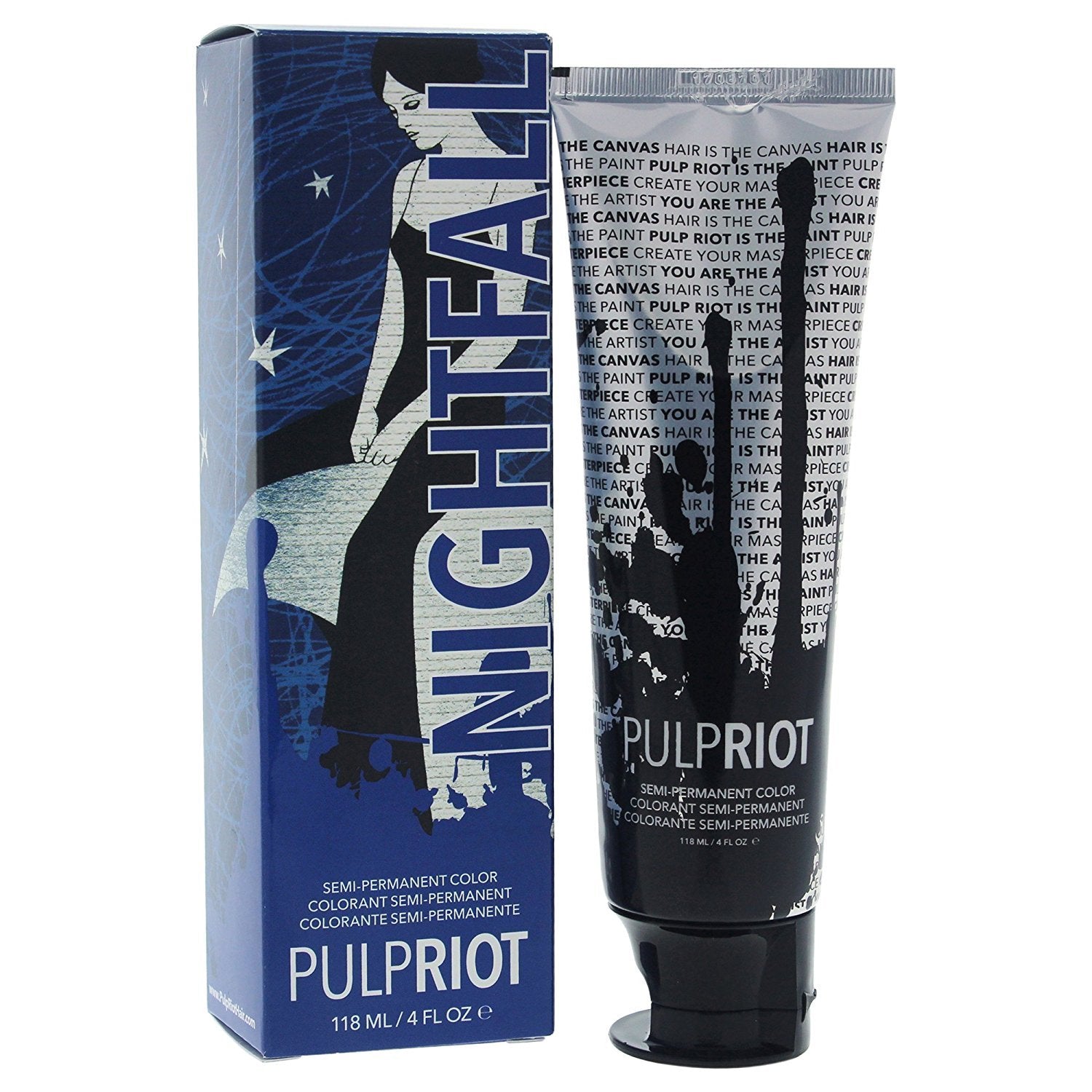 Pulp Riot Nightfall Blue dans la bouteille — couleur vive et durable