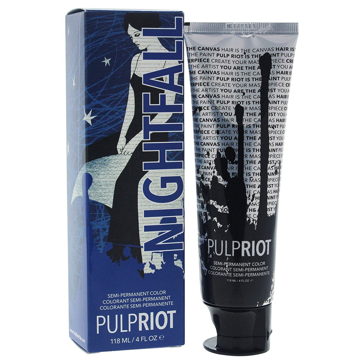 Pulp Riot Nightfall Blue dans la bouteille — couleur vive et durable