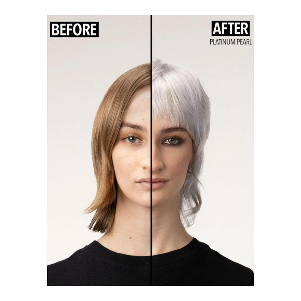 Pulp Riot tonaliseur haute vitesse Platine Perle — cheveux hydratés avec éclat durable.
