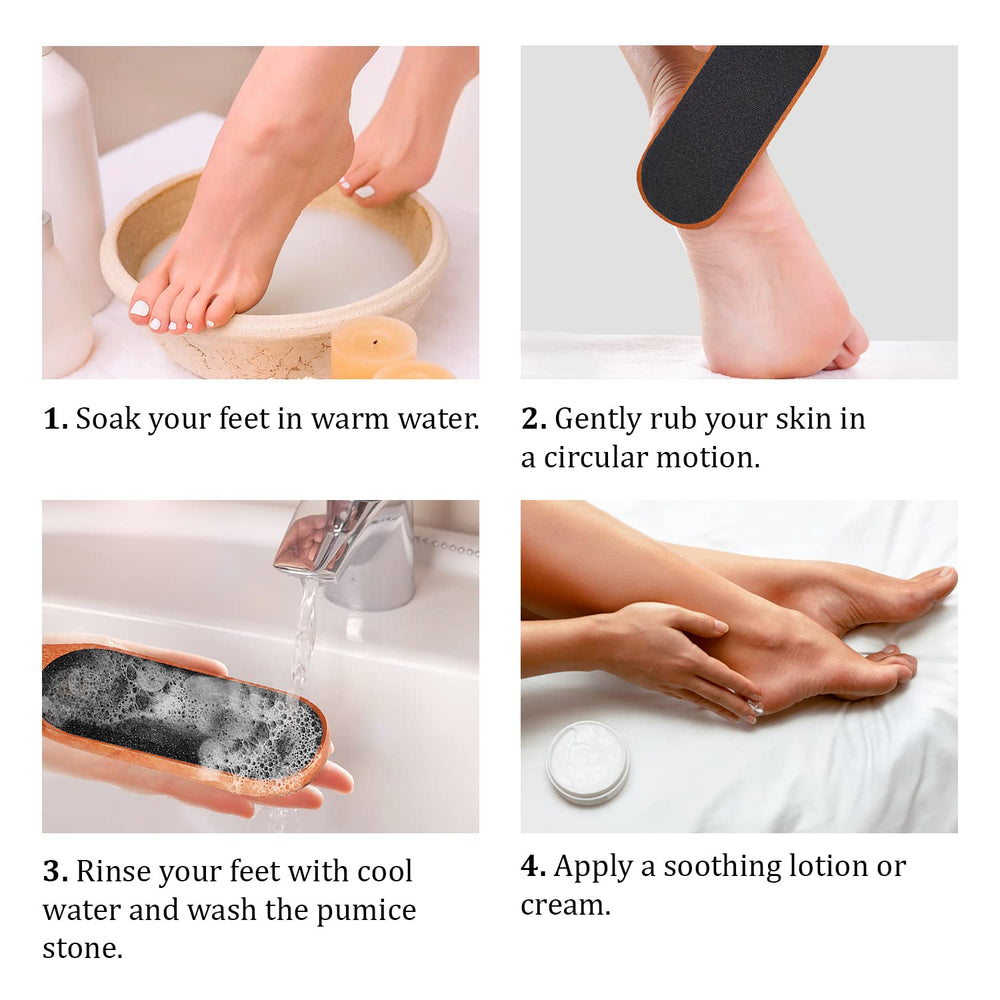 Pumice Valley fichier-pieds pour une pédicure précise.