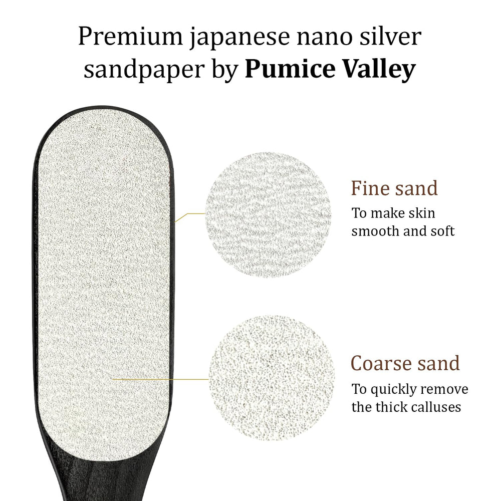 Pumice Valley pierre-pied-peau-seche pour une peau plus douce.