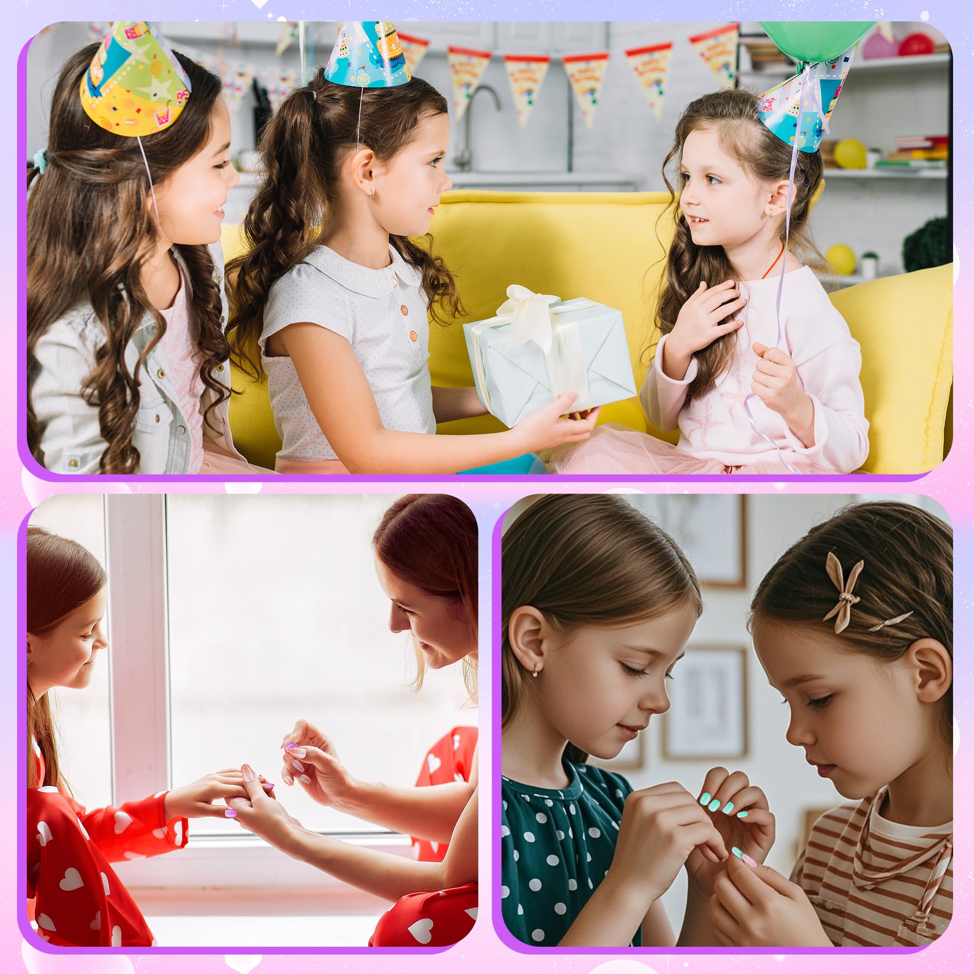 Pumkryth design artistique pour ongles enfants.