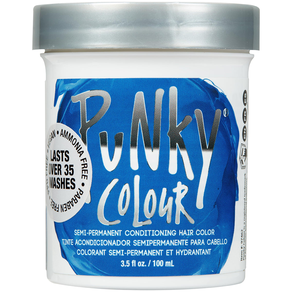 Punky Atlantic Blue – application facile pour une couleur semi-permanente éclatante