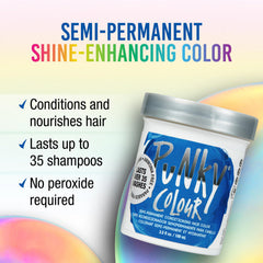 Punky Atlantic Blue – formulation vegan sans cruauté pour une coloration respectueuse des cheveux
