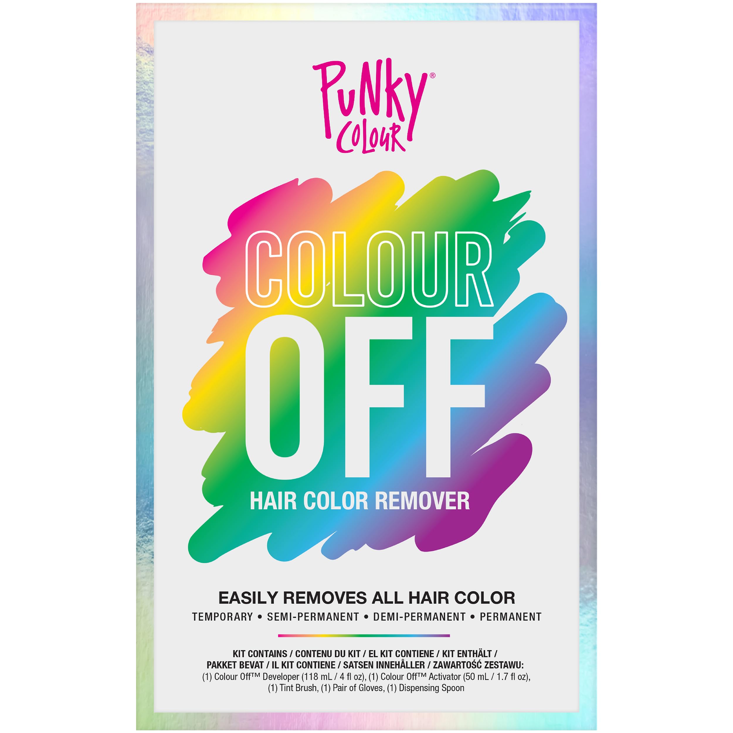 Punky Color Off Kit Complet prêt à l emploi pour retirer les couleurs indésirables