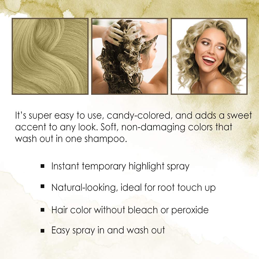 Punky Color Spray Pack Deux Blond Plage, pratique pour voyager et partager.