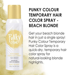 Punky Color Spray Sechage Rapide, finition légère et rapide à sec.