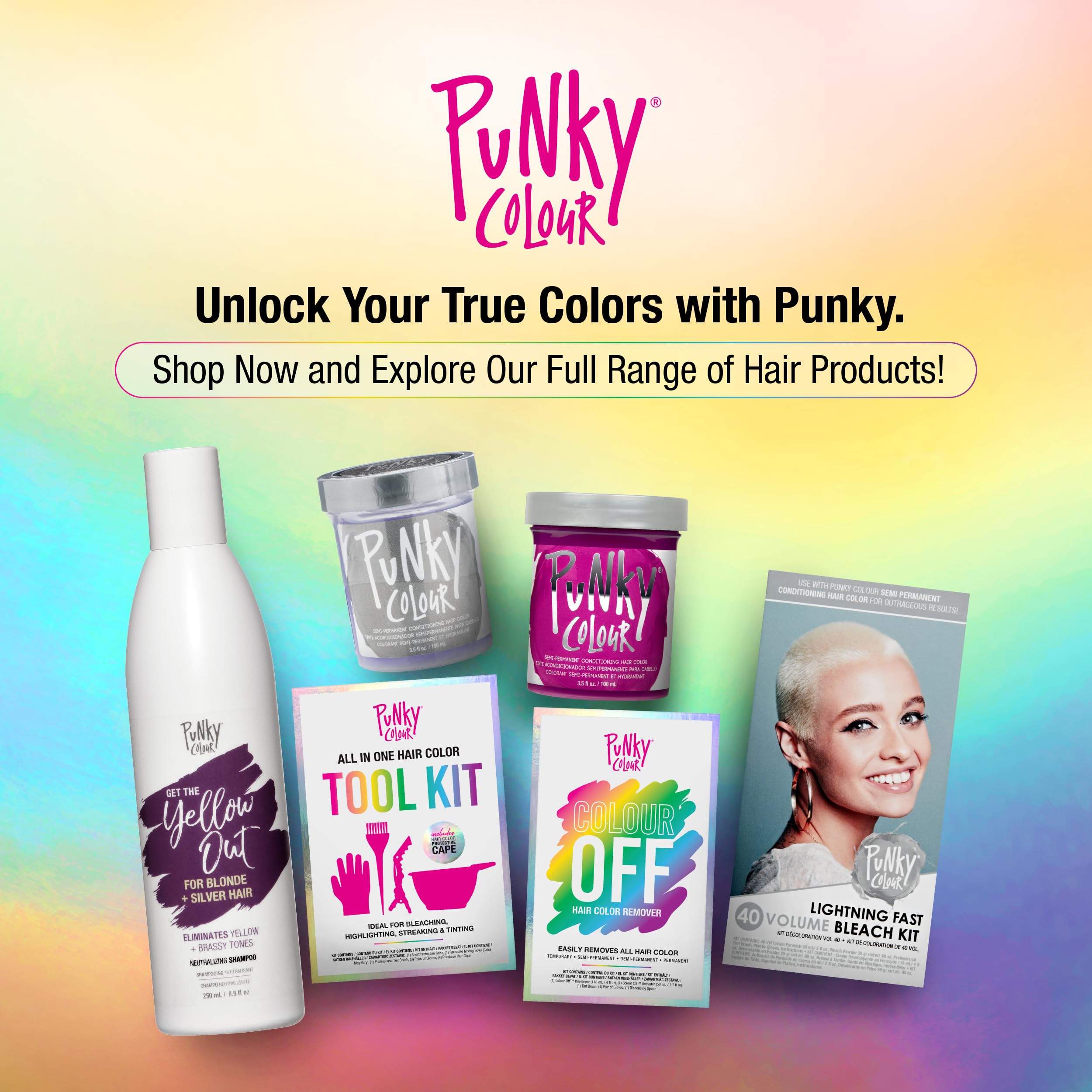 Punky Couleur 3-en-1: soutien des follicules pour cheveux plus forts.