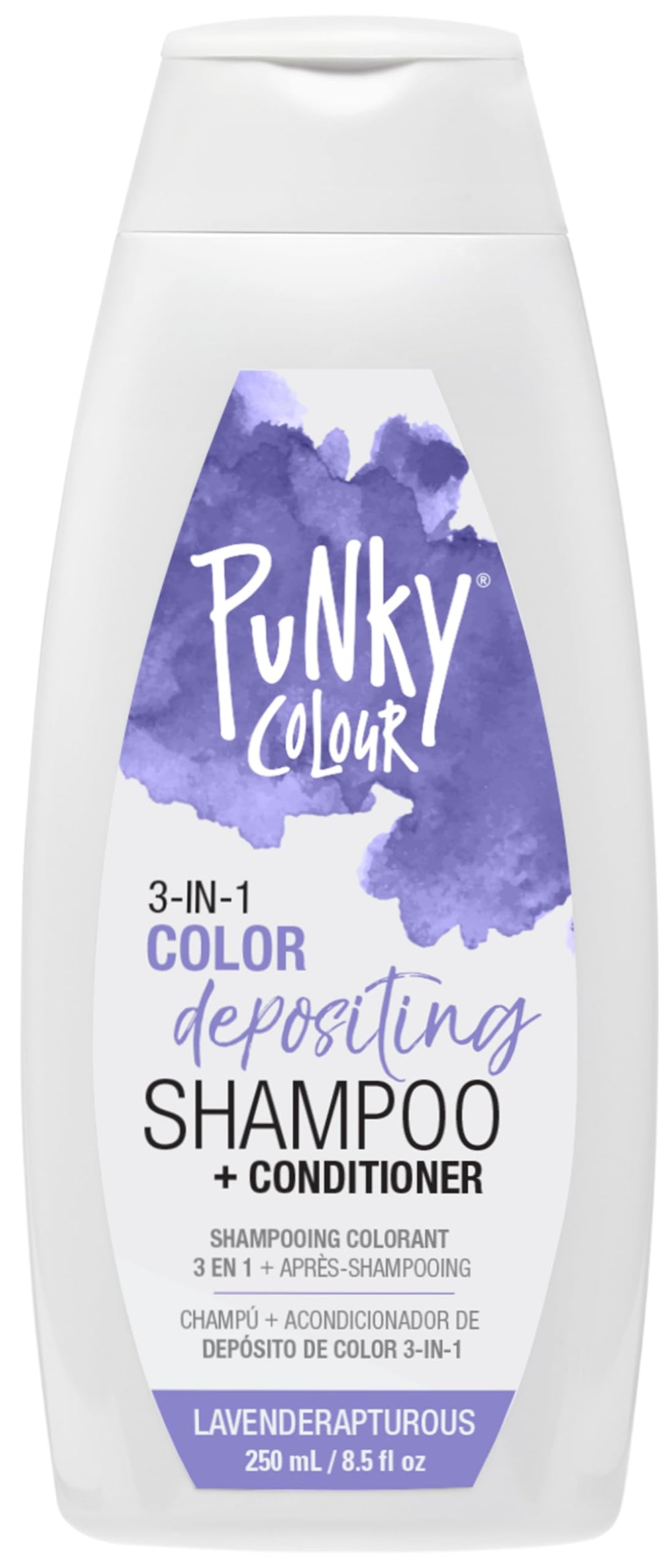 Punky Colour Lavenderapturous bottle close-up showing conditioning and color-depositing action