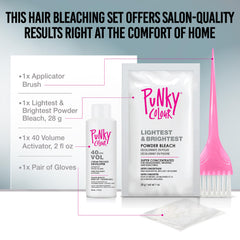 Punky Colour poudre décolorante 28g: éclaircissement efficace