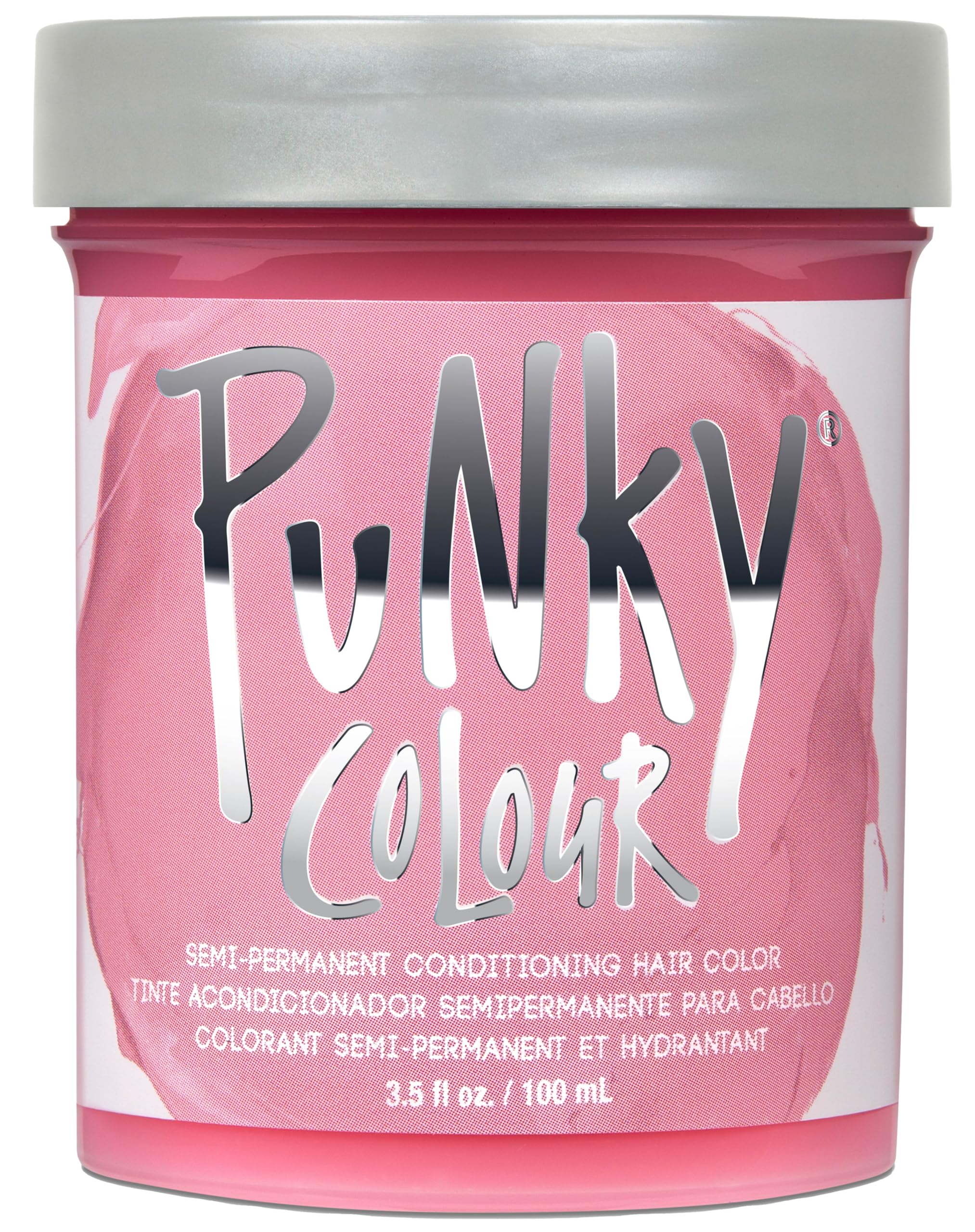 Punky Cotton Candy en bouteille prête à l’emploi pour une couleur pastel durable.