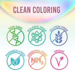 Crème colorante Punky sur cheveux pour nourrir et colorer.