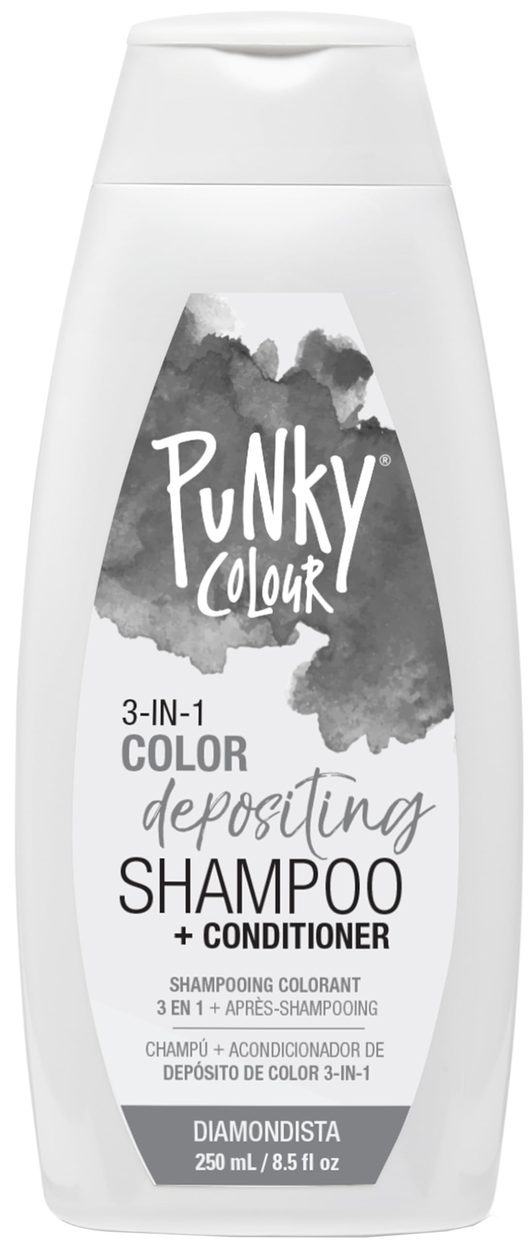 Punky Diamondista: bouteille colorante-cheveux pour rafraîchir la couleur et nettoyer.