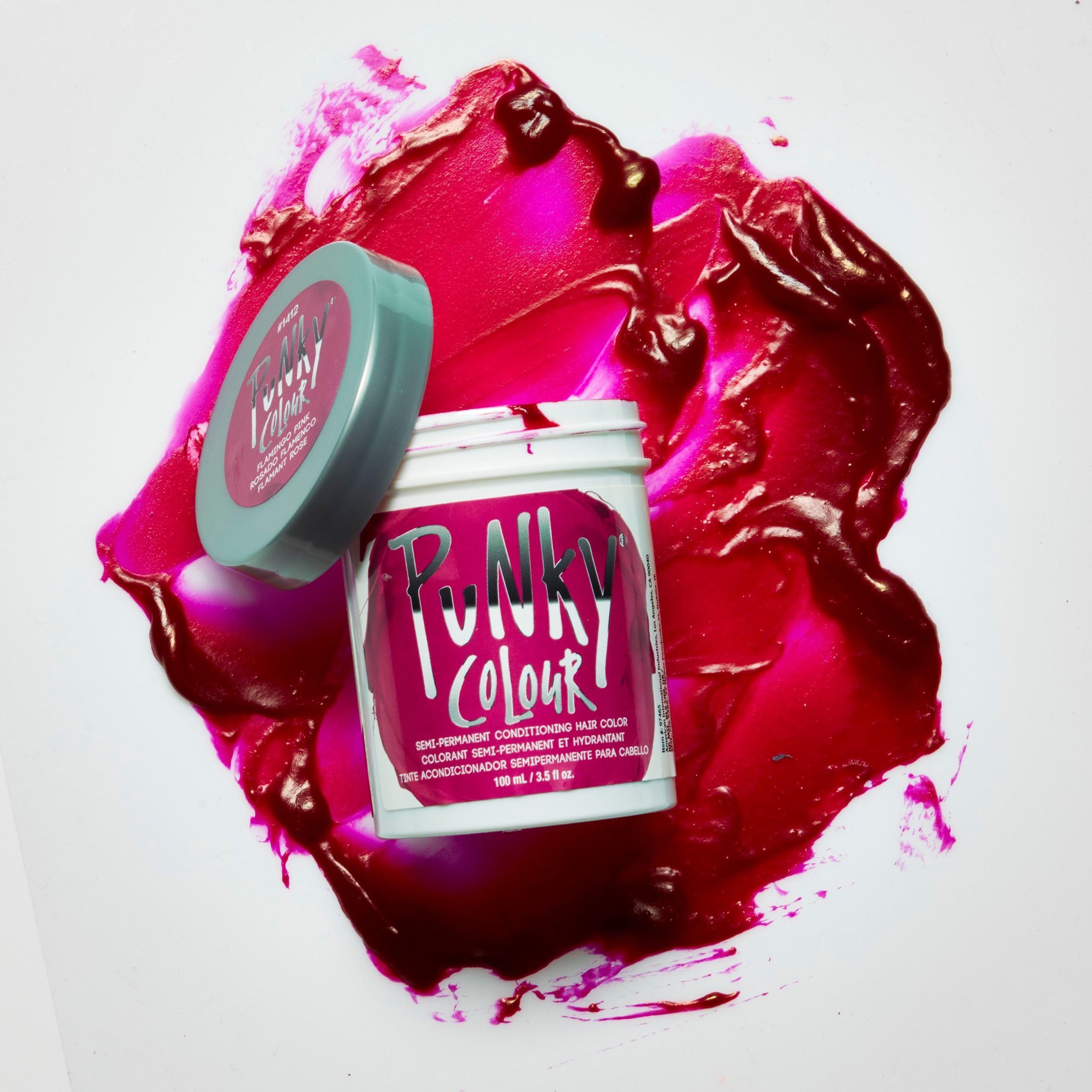 Punky Flamingo Pink, salon pro: réutilisable et polyvalente pour créer des looks.