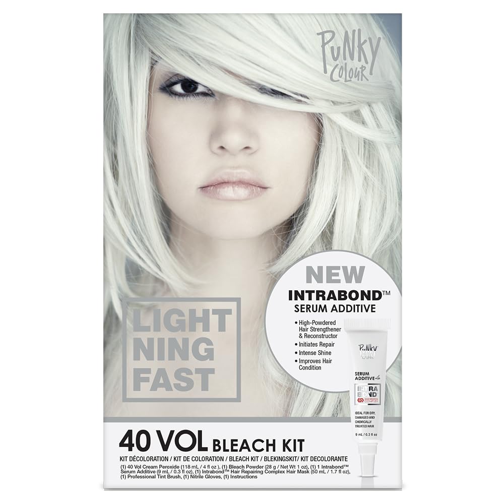 Punky Intrabond kit-emballage complet: démarrage facile de la décoloration à domicile.