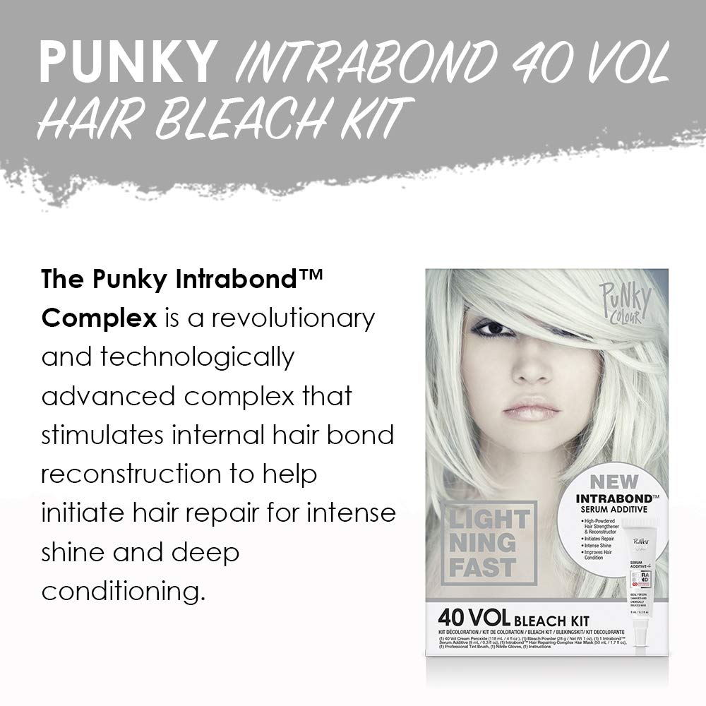 Punky Intrabond poudre-decolorante-28g: formule concentrée pour éclaircissement contrôlé.