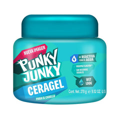 Punky Junky Cera Gel Fx Brillante, bouteille prête à l’usage et brillance durable