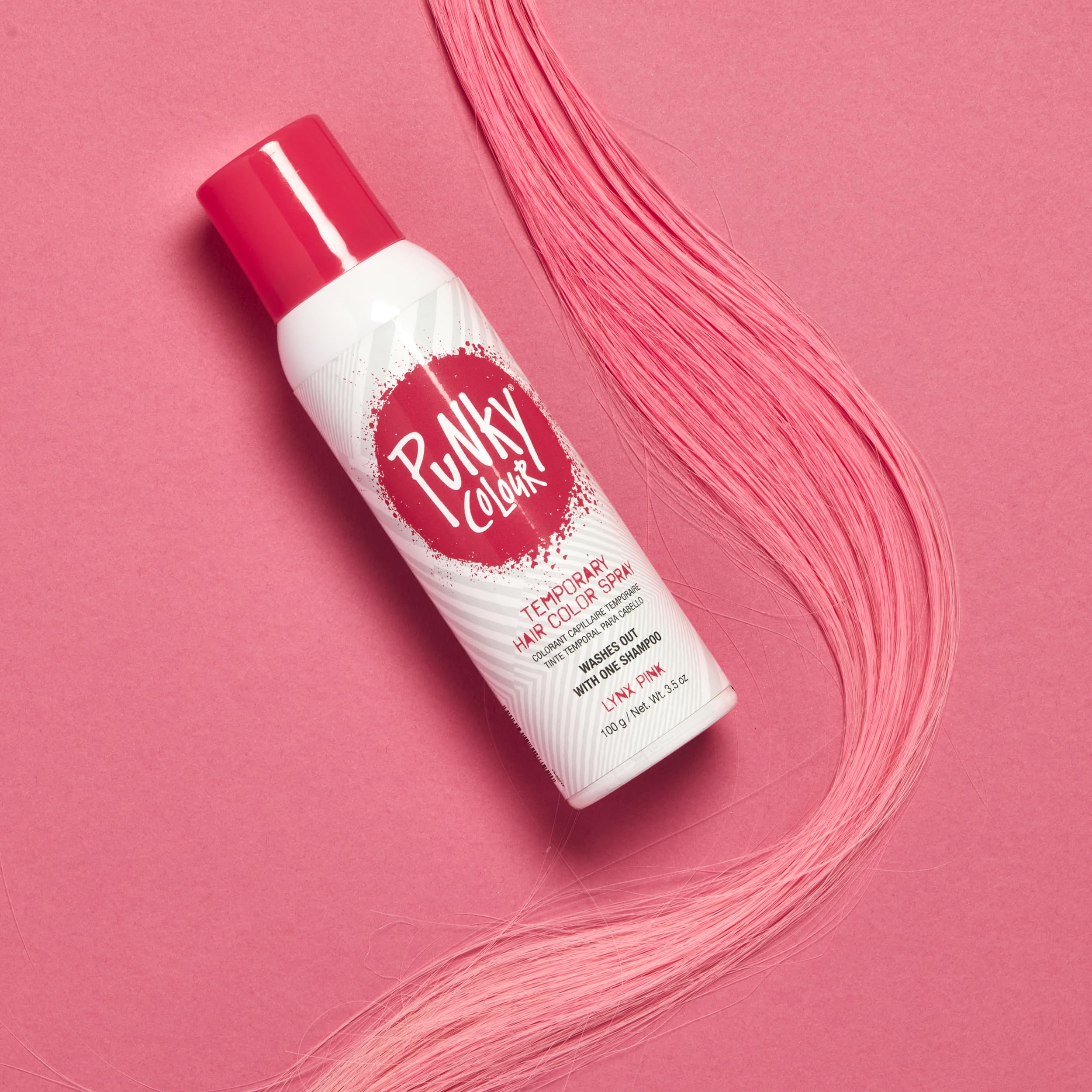 Punky Lynx Pink – accentuation des mèches, look audacieux et temporaire.