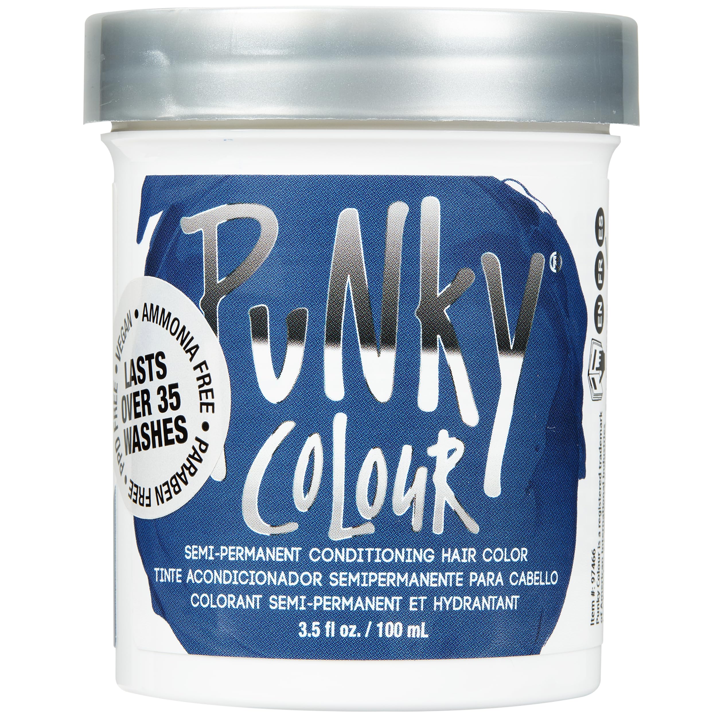 Punky Midnight Blue coloration bouteille – teinte nocturne et soin des cheveux