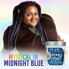 Punky Midnight Blue texture – couleur riche prête à l'emploi