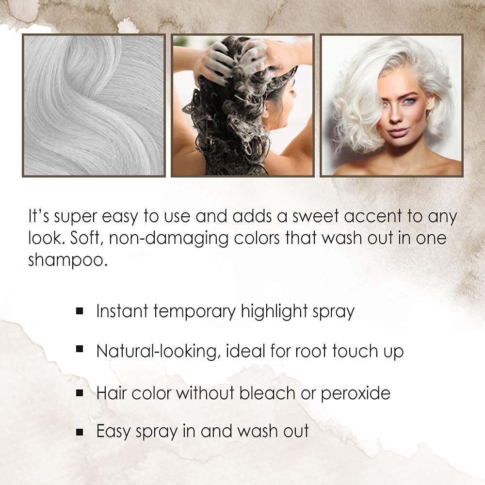 Punky lot de 2 colorations platine pour voyage.