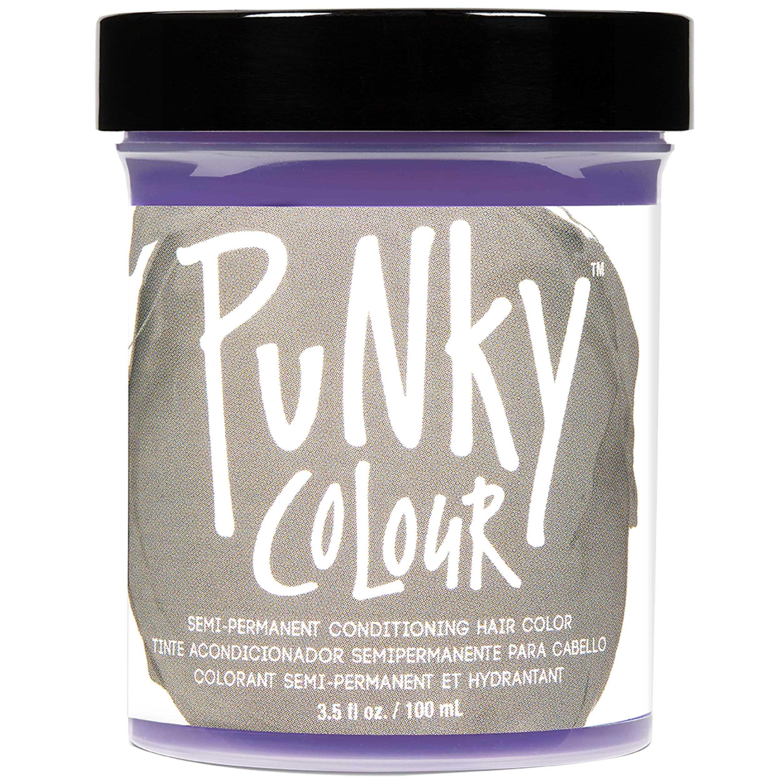 Punky Toner Platine Blond – bouteille montrant le flacon prêt à l’emploi pour un platine éclatant.