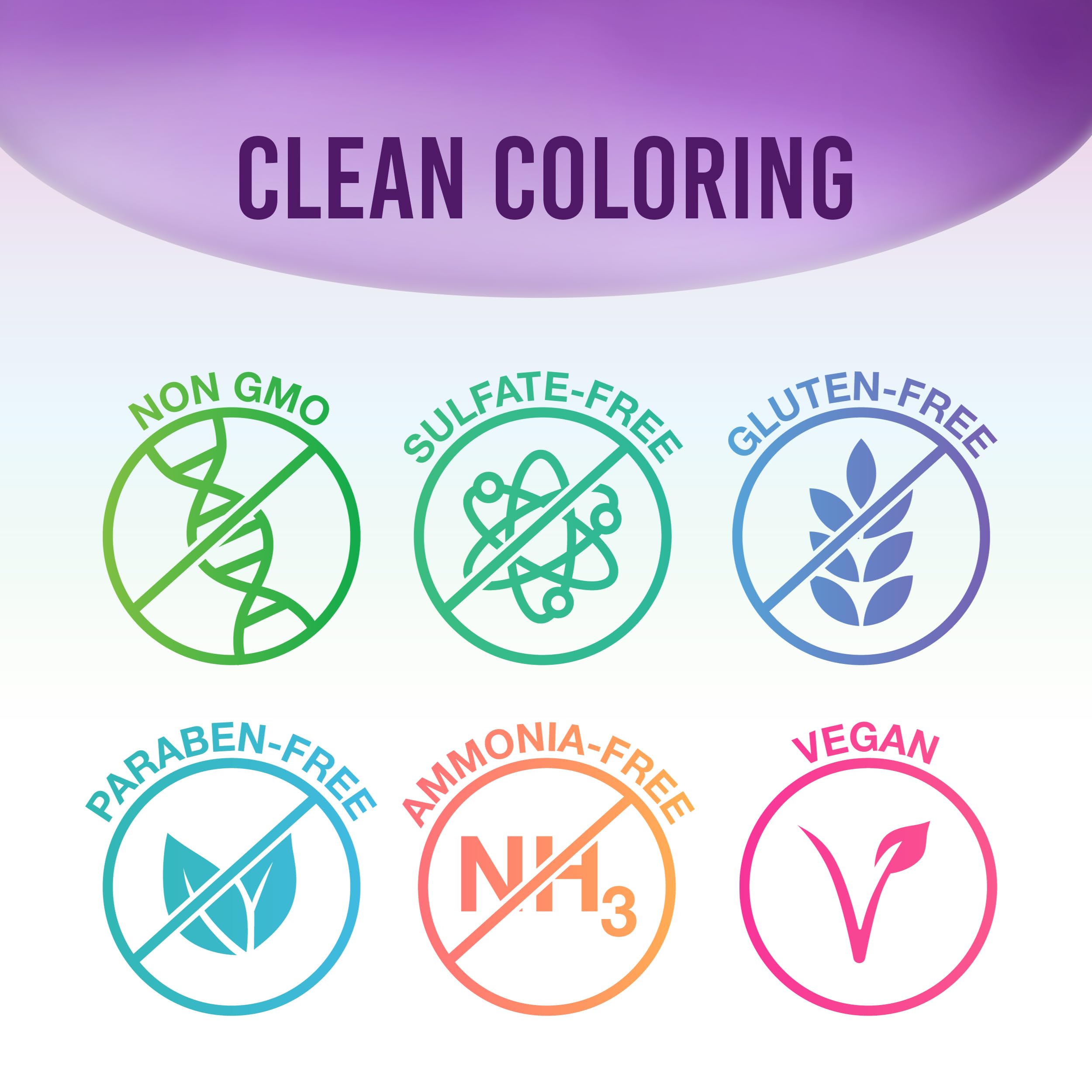 Punky Purple – longue tenue jusqu’à 35 lavages, couleur durable.