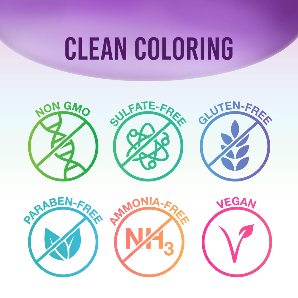 Punky Purple – longue tenue jusqu’à 35 lavages, couleur durable.