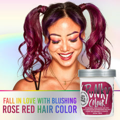 Punky Rose Red, échantillon, aperçu couleur instantané pour tester sans engagement.